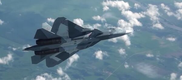 Su-57'den 'havada dans' - Sputnik Türkiye