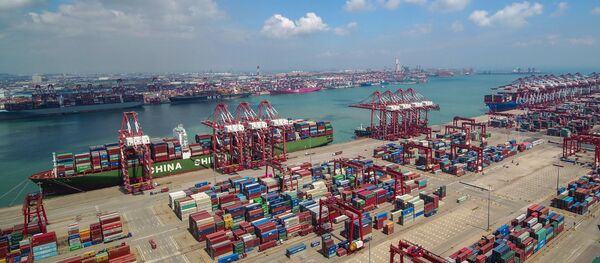 Çin Tsingtao Limanı - Sputnik Türkiye