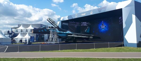 MAKS-2019 fuarındaki MiG-35 standı - Sputnik Türkiye