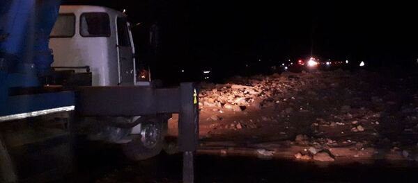 Sivas'ın Koyulhisar ilçesinde HES kanalı patladı - Sputnik Türkiye