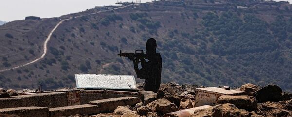 Golan Tepeleri - İsrail ordusu karakolu Golan Tepeleri - İsrail ordusu karakolu - Sputnik Türkiye