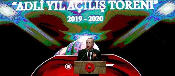 Cumhurbaşkanı Recep Tayyip Erdoğan,  Adli Yıl Açılış Töreni - Sputnik Türkiye