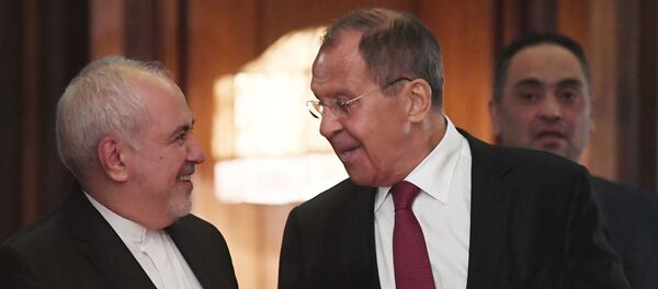 Dışişleri Bakanı Sergey Lavrov ve İran Dışişleri Bakanı Cevad Zarif - Sputnik Türkiye
