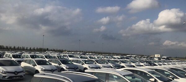 Yenikapı'daki araçlar - Sputnik Türkiye