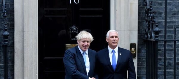 Boris Johnson, Pence ve Netanyahu ile görüştü - Sputnik Türkiye