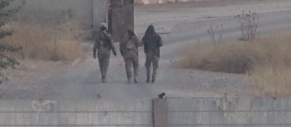 Tel Abyad'daki YPG'liler - Sputnik Türkiye