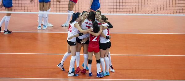 2019 Kadınlar Avrupa Voleybol Şampiyonası final maçı - Sırbistan - Türkiye - Sputnik Türkiye