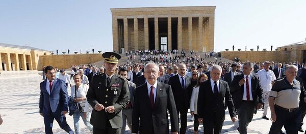 Kemal Kılıçdaroğlu, Anıtkabir ziyareti - Sputnik Türkiye