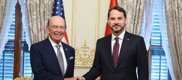 Wilbur Ross - Berat Albayrak - Sputnik Türkiye