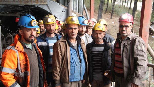 Maden işçileri açlık grevine başladı - Sputnik Türkiye