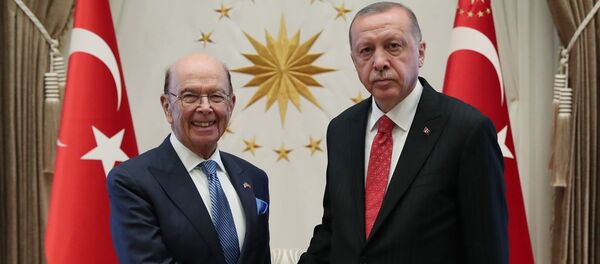 Recep Tayyip Erdoğan - Wilbur Ross - Sputnik Türkiye