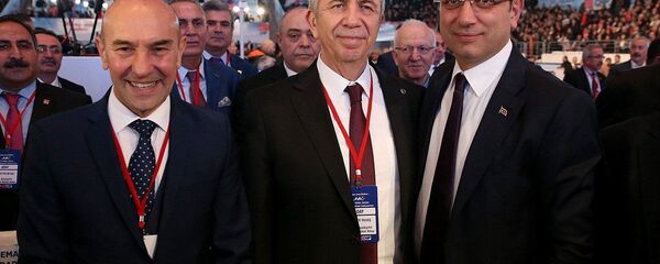 Tunç Soyer Ekrem İmamoğlu Mansur Yavaş - Sputnik Türkiye