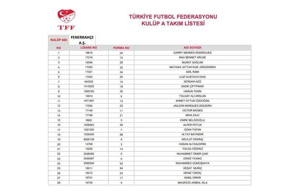 Fenerbahçe'de Mehmet Ekici, Galatasaray'da Martin Linnes kadro dışı - Sputnik Türkiye