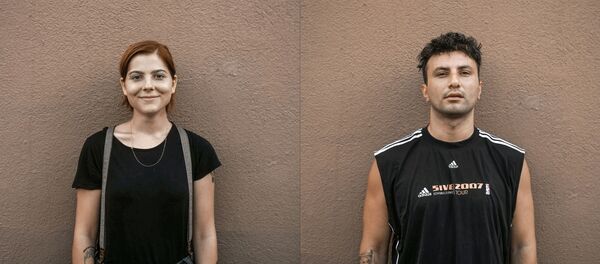 'Susamam' videosunda yer alan rapçilerden Samet Gönüllü ve Deniz Tekin AFP haber ajansına konuştu. - Sputnik Türkiye