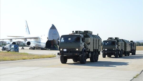 Milli Savunma Bakanlığı, S-400 Füze Savunma Sistemi'nin ikinci batarya malzemelerinin sevkiyatının tamamlandığını açıkladı. - Sputnik Türkiye