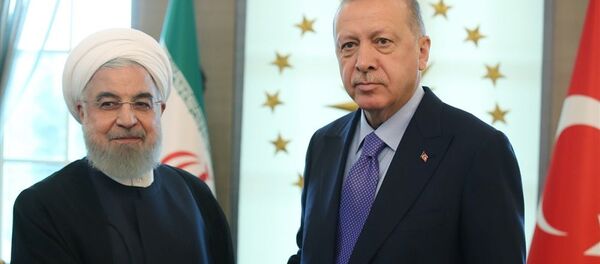 Recep Tayyip Erdoğan-Hasan Ruhani - Sputnik Türkiye