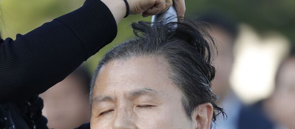 Güney Kore'de ana muhalefet partisi lideri Güney Kore'de ana muhalefet partisi lideri - Sputnik Türkiye