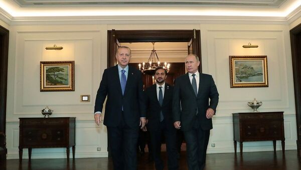 Vladimir Putin-Recep Tayyip Erdoğan - Sputnik Türkiye