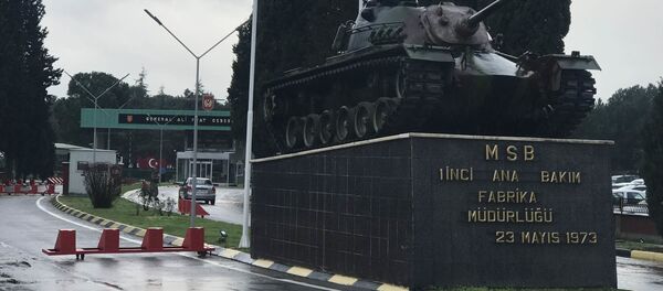 Tank palet fabrikası - Sakarya - Sputnik Türkiye