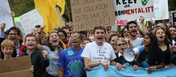 ABD, iklim grevi - Sputnik Türkiye