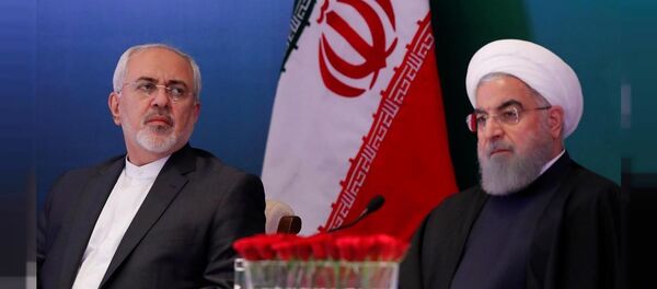 İran Cumhurbaşkanı Ruhani ve Dışişleri Bakanı Zarif - Sputnik Türkiye