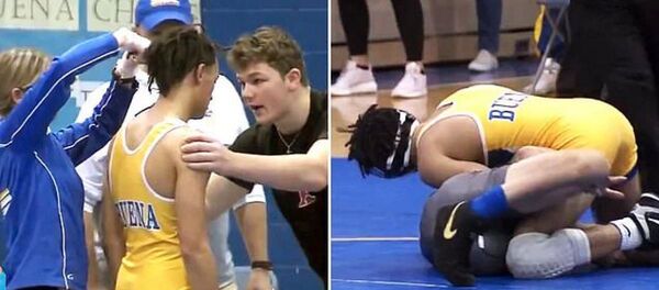 Güreşçi Andrew Johnson - Sputnik Türkiye