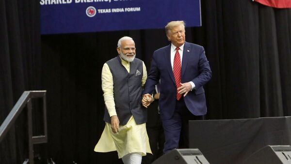 Hindistan Başbakanı Narendra Modi ve ABD Başkanı Donald Trump - Sputnik Türkiye