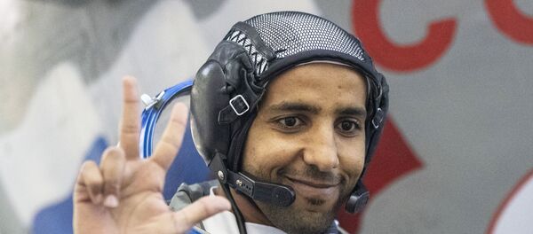 Birleşik Arap Emirlikleri’nin (BAE) ilk astronotu unvanını alan Hazza El Mansouri - Sputnik Türkiye