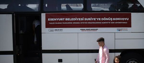 Suriye'ye dönüş konvoyu - Sputnik Türkiye