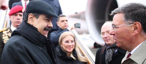 Venezüella Devlet Başkanı Nicolas Maduro, Rusya’nın başkenti Moskova’ya iniş yaptığını duyurdu. - Sputnik Türkiye