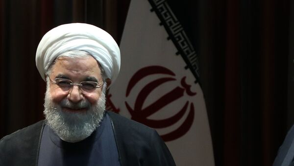 İran Cumhurbaşkanı Hasan Ruhani, BM Genel Kurulu için ABD'de - Sputnik Türkiye