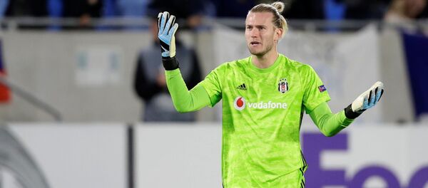 Loris Karius büyük hata yaparak gol yediği Slovan Bratislava-Beşiktaş maçında - Sputnik Türkiye