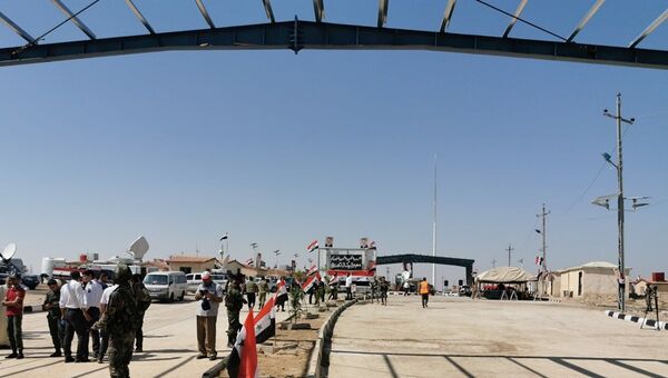 Suriye-Irak arasındaki sınır kapısı  -  Elbukemal-Kaim - Sputnik Türkiye