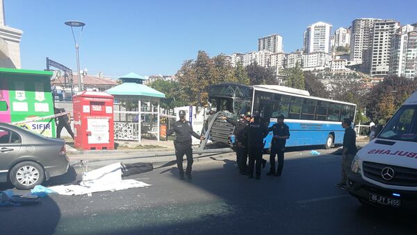 Ankara'da halk otobüsü kazası - Sputnik Türkiye