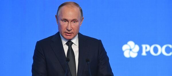 Vladimir Putin - Rusya Enerji Haftası - Sputnik Türkiye