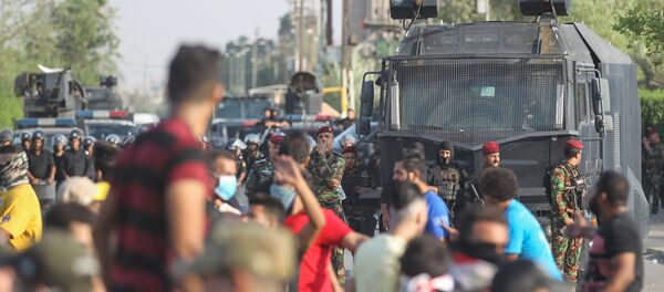 Irak'ta gösteriler - Sputnik Türkiye