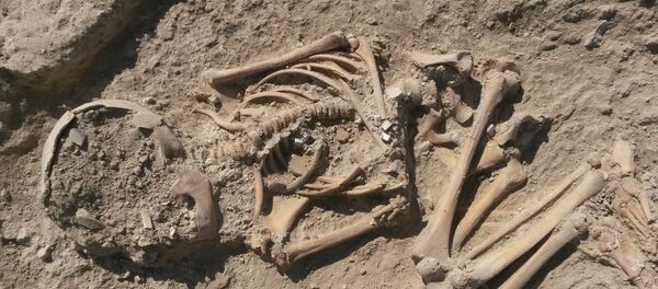 Arslantepe Höyüğünde 5700 yıllık çocuk iskeleti bulundu - Sputnik Türkiye