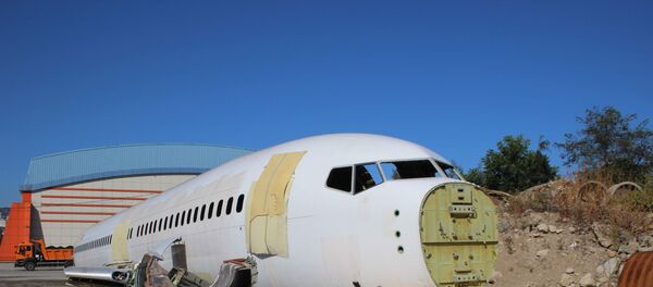 Trabzon'da pistten çıkan uçak - Sputnik Türkiye