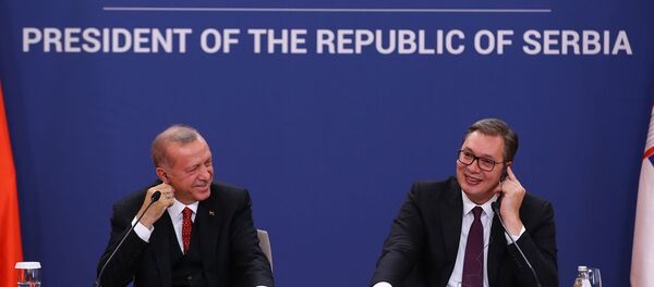Erdoğan - Vucic - Sputnik Türkiye