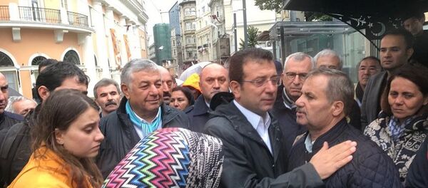 Ekrem İmamoğlu, Halit Ayar'ın ailesi - Sputnik Türkiye