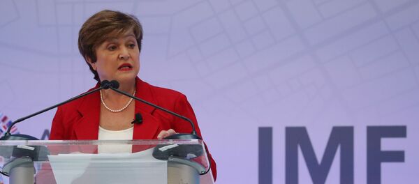 Uluslararası Para Fonu (IMF) Başkanı Kristalina Georgieva - Sputnik Türkiye
