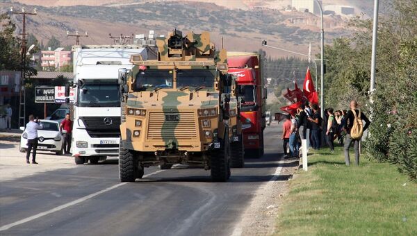 Suriye sınırındaki askeri birliklere takviye - Sputnik Türkiye