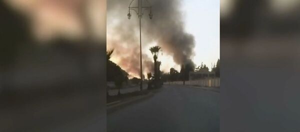 Resulayn'dan görüntülenen Barış Pınarı Harekatı Resulayn'dan görüntülenen Barış Pınarı Harekatı - Sputnik Türkiye