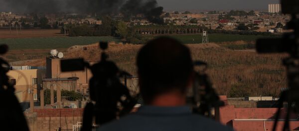Nusaybin - Kamışlı sınırı çatışma Nusaybin - Kamışlı sınırı çatışma - Sputnik Türkiye