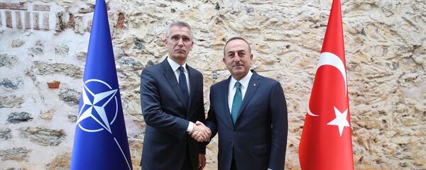 Mevlüt Çavuşoğlu - Jens Stoltenberg - Sputnik Türkiye
