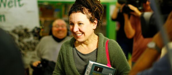 Nobel Edebiyat Ödülü kazanan Olga Tokarczuk - Sputnik Türkiye