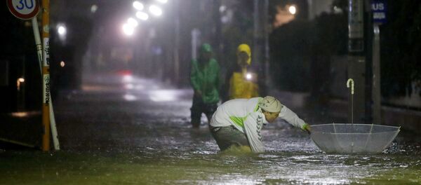 Japonya'da Hagibis Tayfunu - Sputnik Türkiye