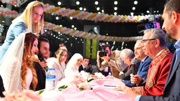 Ankara, toplu nikah töreni - Sputnik Türkiye