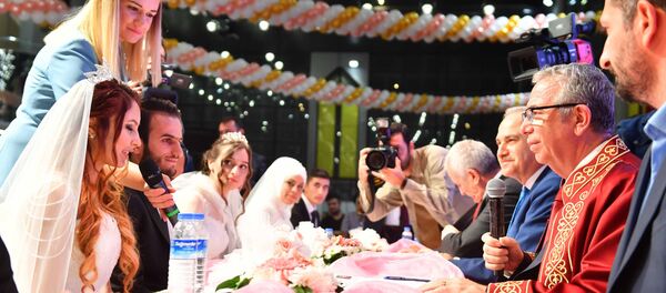 Ankara, toplu nikah töreni - Sputnik Türkiye