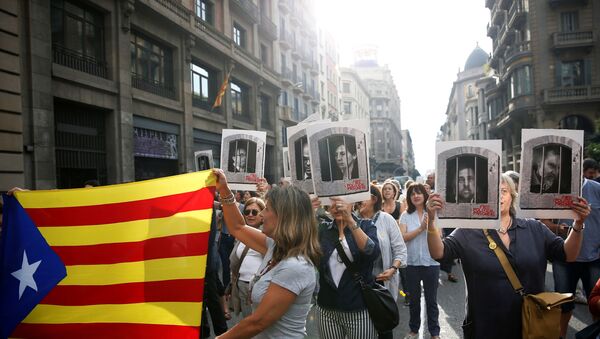 İspanya'da bağımsızlık yanlısı Katalan siyasetçilere hapis cezası - Sputnik Türkiye
